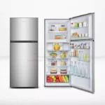 Hisense 424L REF418DR Double Door Non-Frost Refrigerator -Silver