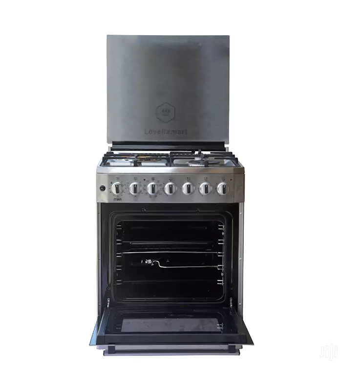 MIKA 60cm X 60cm 3 Gas Burner + 1 Electric Standing Cooker - MST6131DS MIKA 60cm X 60cm 3 Gas Burner + 1 Electric Standing Cooker - MST6131DS/TR4 - Image 1