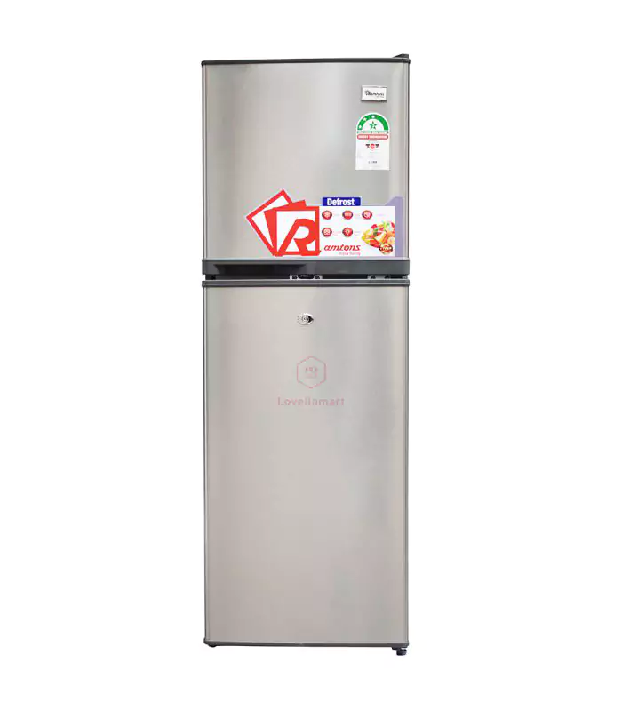 Ramtons 138L 2 Door Direct Cool Fridge - Silver - RF339 Ramtons 138L 2 Door Direct Cool Fridge - Silver - RF/339 - Image 1