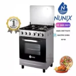 Nunix 60 by 60  Freestanding Cooker 3+1 KZ-660-3G1E
