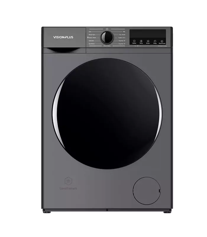 Vision Plus VPWM10FL 10KG Slim Fully Automatic Wash & Spin Machine Vision Plus VPWM10FL 10KG Slim Fully Automatic Wash & Spin Front Load Washer - Image 1