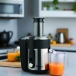 Ramtons RM/598 2-Speed Juice Extractor - Black & Silver - Image 3
