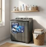 Ramtons RW/214 15KG Washer, 7KG Spin Twin Tub Semi Automatic Washing Machine - Image 3